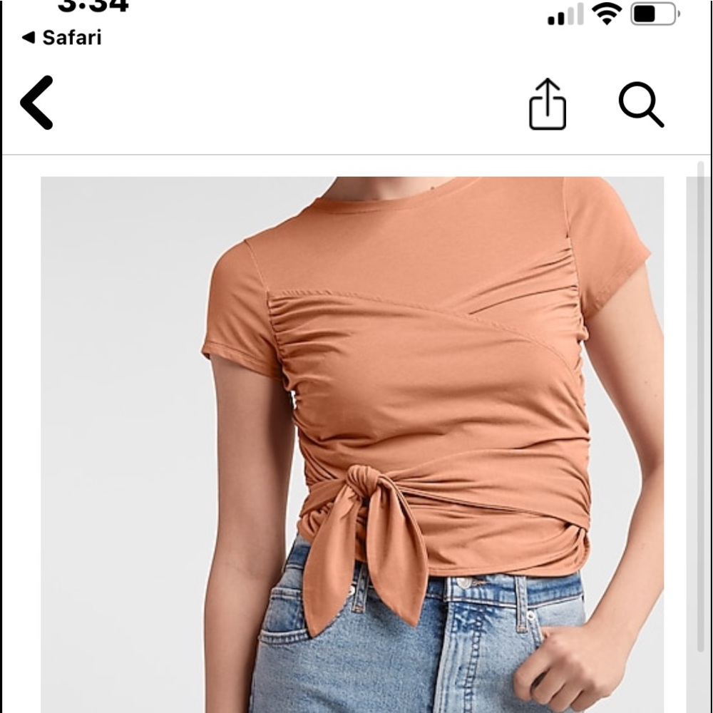 Body contour double layer tee